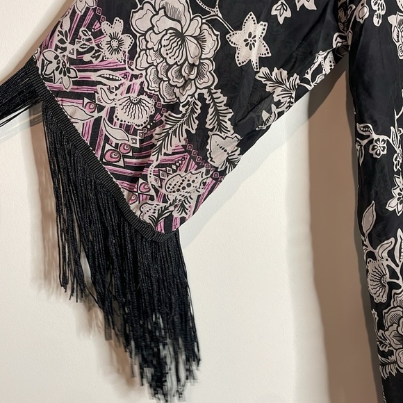 Johnny Was | Women’s Edina Fringe Blouse Size Small NWT - Picture 4 of 8